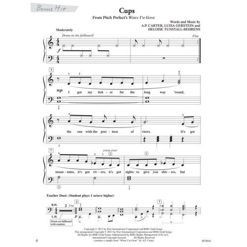 Selections from ShowTime Piano, Level 2A