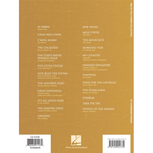 Malay Folk Songs Collection