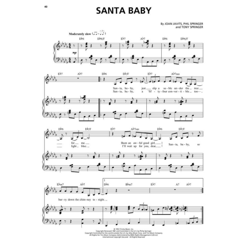 Christmas Standards for Female Singers