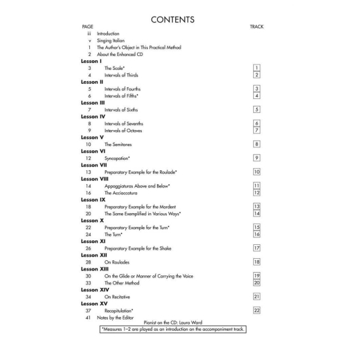 Vaccai: Practical Method of Italian Singing