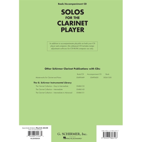 Solos for the Clarinet Player