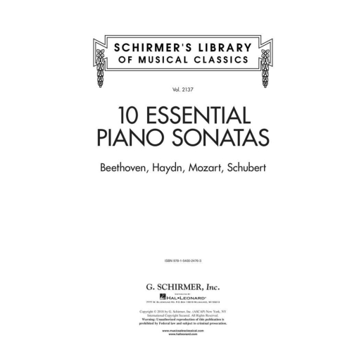 10 Essential Piano Sonatas