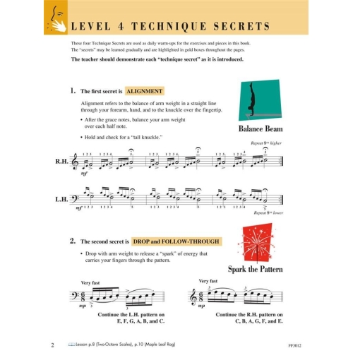 Piano Adventures Technique & Artistry Book Level 4