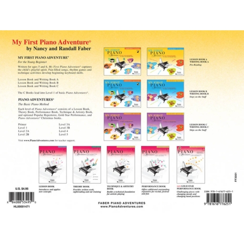 Faber & Faber - My First Piano Adventure Christmas - Book A