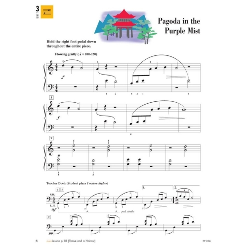 Faber & Faber - Piano Adventures Performance Book Level 2B