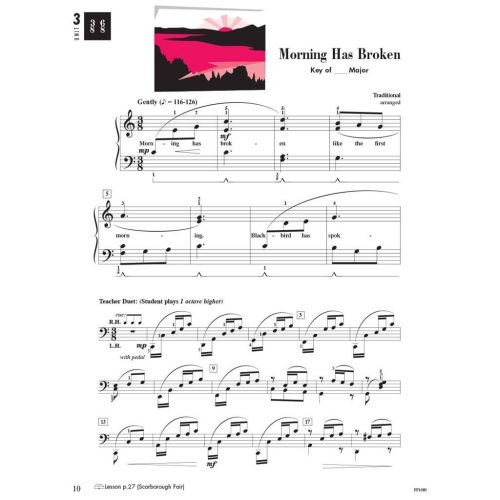 Faber & Faber - Piano Adventures Performance Book Level 3A