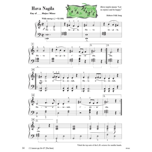 Faber & Faber - Piano Adventures Performance Book Level 3B