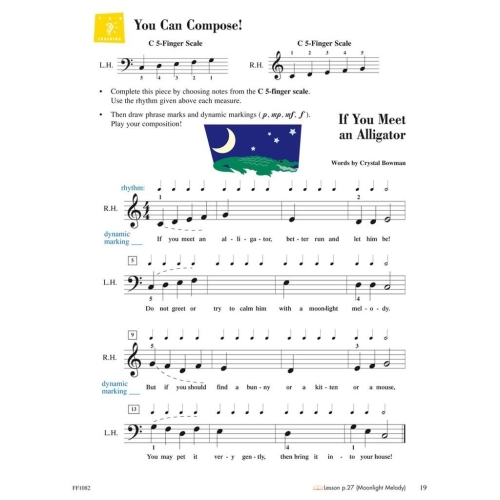 Faber & Faber - Piano Adventures Theory Book Level 2A