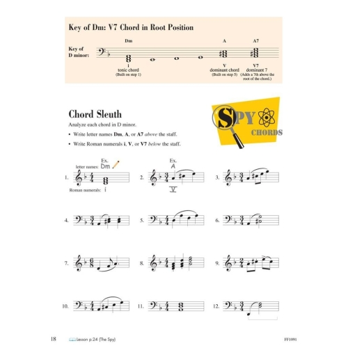 Faber & Faber - Piano Adventures Theory Book Level 4