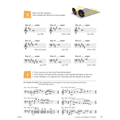 Faber & Faber - Piano Adventures Theory Book Level 4