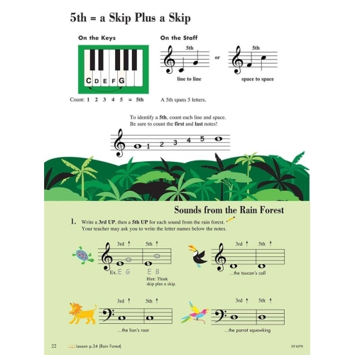 Faber & Faber - Piano Adventures Theory Book Level 1
