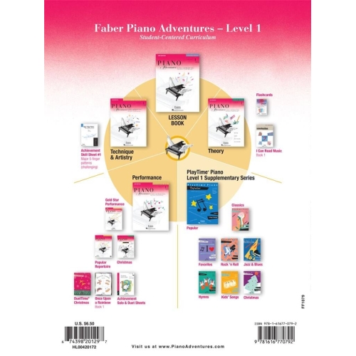 Faber & Faber - Piano Adventures Theory Book Level 1