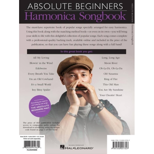 Absolute Beginners Harmonica Songbook