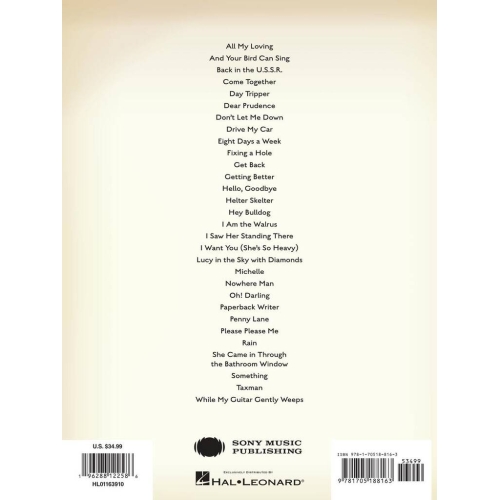 The Beatles - Bass Tab Anthology