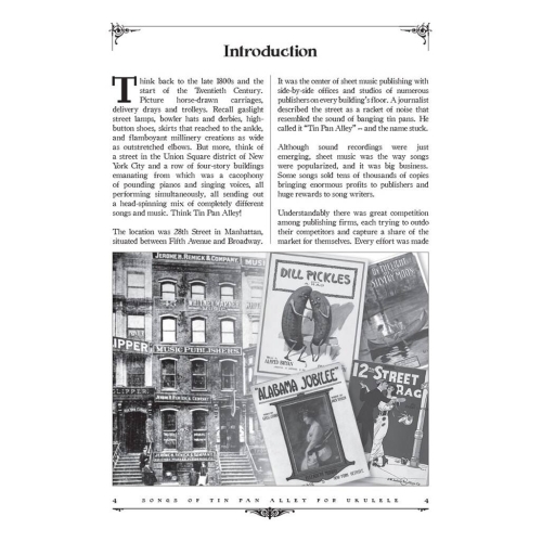 The Songs of Tin Pan Alley for Ukulele