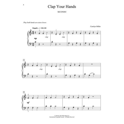 Miller, Carolyn - 5 Easy Duets