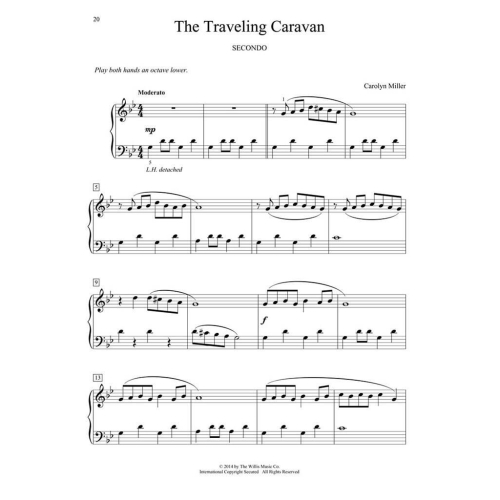 Miller, Carolyn - 5 Easy Duets