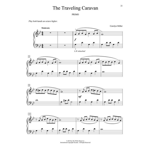 Miller, Carolyn - 5 Easy Duets