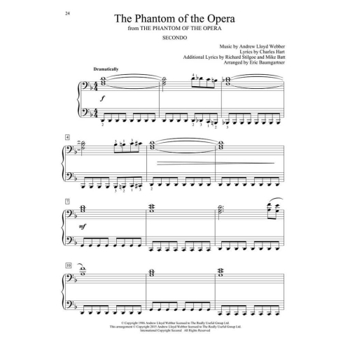 Easy Broadway Duets