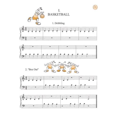 Miller, Carolyn - Sportacular Warm-Ups, Book 1