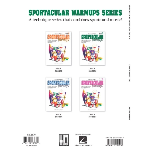 Miller, Carolyn - Sportacular Warm-Ups, Book 2