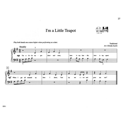 Teaching Little Fingers to Play Familiar Tunes