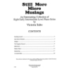 Sabo, Victoria - Still More Micro Musings