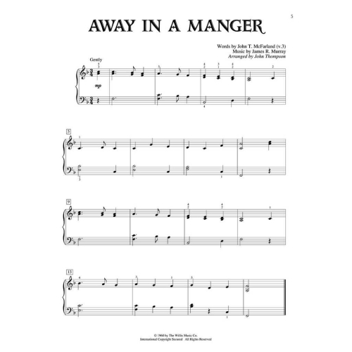 The John Thompson Book of Christmas Carols