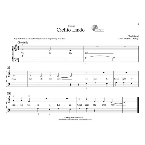 Teaching Little Fingers to Play Songs