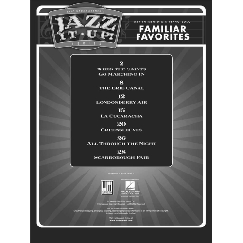 Eric Baumgartner's Jazz It Up! -Familiar Favorites