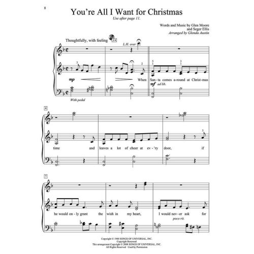 Christmas Piano Solos - Third Grade