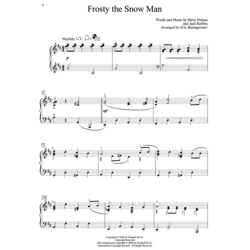 Christmas Piano Solos - Fifth Grade