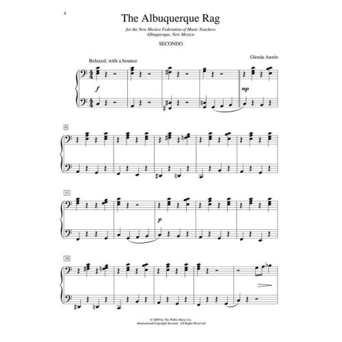 Austin, Glenda - All-American Ragtime Duets