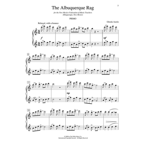 Austin, Glenda - All-American Ragtime Duets