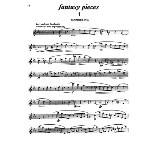 Schumann - 5 Fantasy Pieces, Op. 73 and 3 Romances, Op. 94