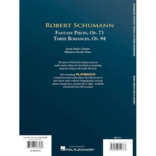 Schumann - 5 Fantasy Pieces, Op. 73 and 3 Romances, Op. 94