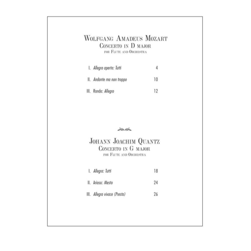 Mozart - Flute Concerto No. 2 in D Major, K. 314