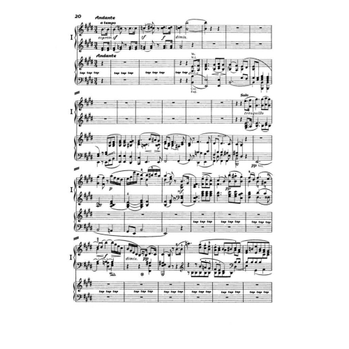 Bartholdy, Felix Mendelssohn - Mendelssohn Concerto No. 1 in G Minor, Op. 25