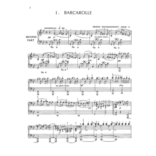 Rachmaninov - Six Pieces, Opus 11