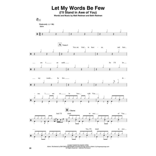 How Great Is Our God - Drums Edition