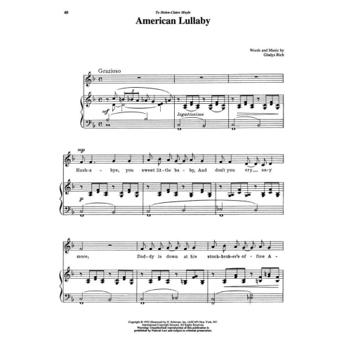 15 American Art Songs