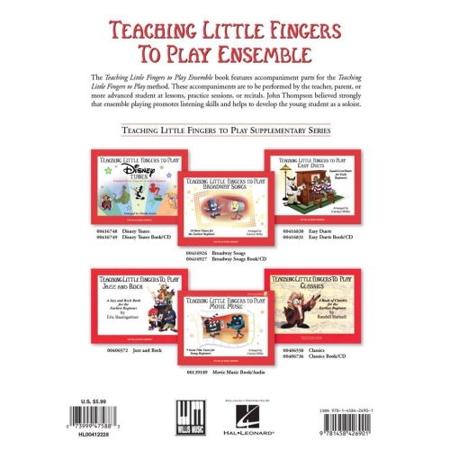 Thompson, John - Teaching Little Fingers to Play Ensemble