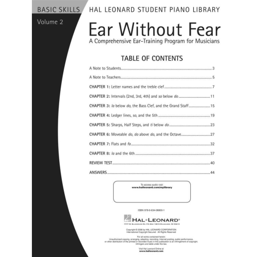 Ear Without Fear Volume 2