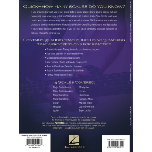 Chad Johnson: Guitarists Guide To Scales Over Chords - The Foundation Of Melodic Soloing