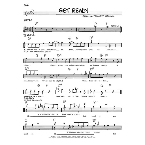 The Real Rock Book - Volume I