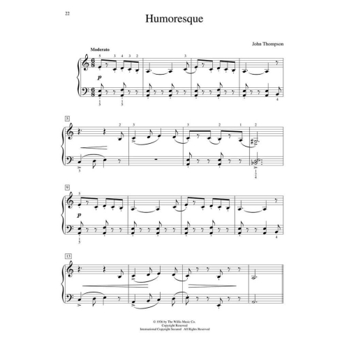 Classic Piano Repertoire - John Thompson (Elementary)