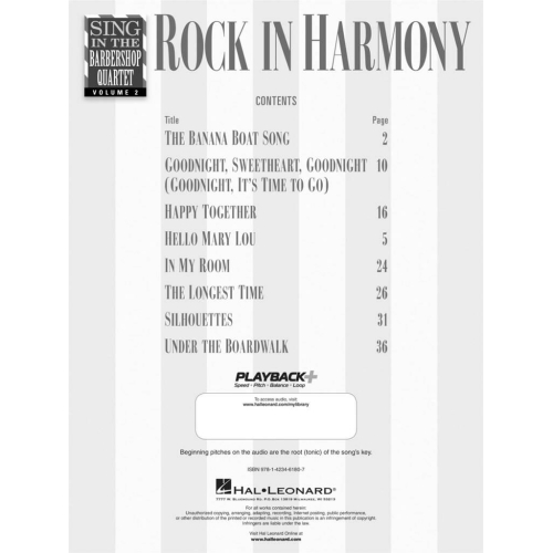 Rock in Harmony