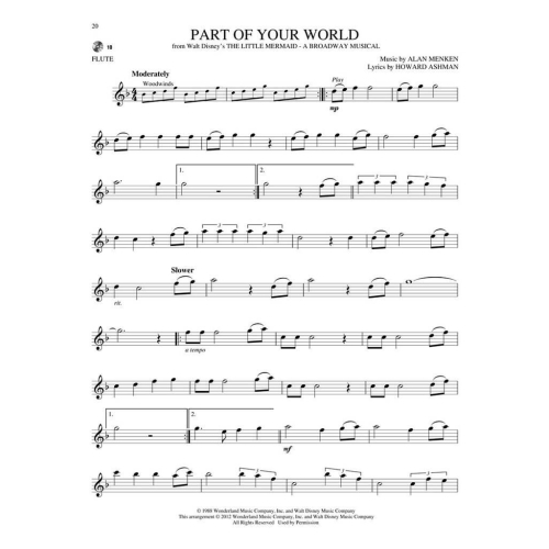 Broadway Hits - Flute