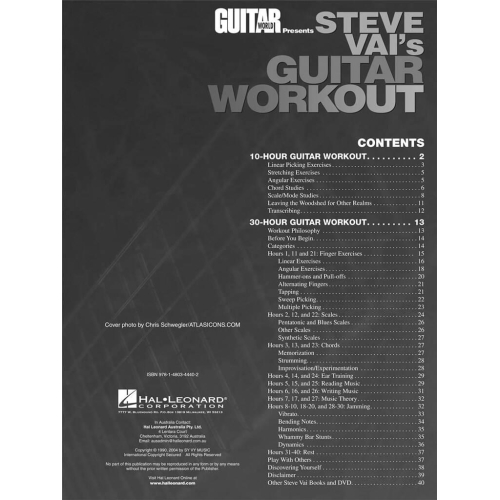 Steve Vai's Guitar Workout