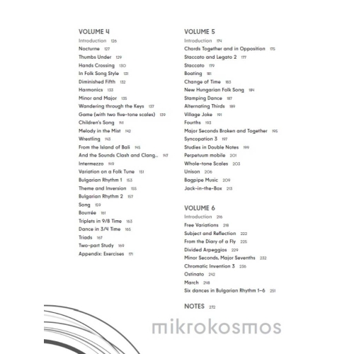 Bartók - Mikrokosmos - Complete
